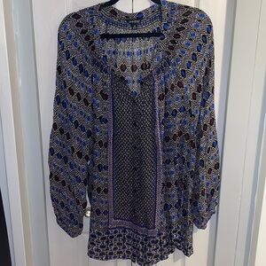 Lucky Brand Tunic Button Down
